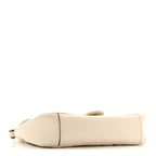 Calfskin Matelasse Small GG Marmont Shoulder Bag White