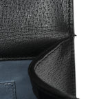 Grained Calfskin Bee Star Small Padlock Shoulder Bag Black