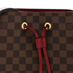 Damier Ebene Neonoe MM Cherry Berry