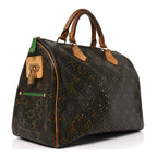 Monogram Perforated Speedy 30 Green