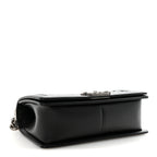 Caviar Quilted Medium Boy Flap Black
