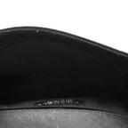Wool Felt Embellished Small Boy Flap Black