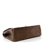 Metallic Aged Calfskin Quilted 2.55 Reissue 226 Flap Bronze