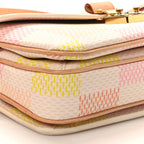 Damier Giant Pochette Metis East West Peach