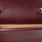 Dollar Calfskin Crystal Super Mini Dionysus Shoulder Bag Vintage Bordeaux Black Diamond