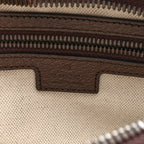 Soft GG Supreme Monogram Medium Ophidia Belt Bag Dark Brown