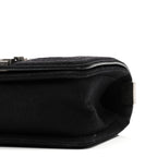 Wool Felt Embellished Small Boy Flap Black