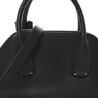 Saddle Calfskin Mini Devon Bag Black