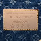 LV X TM Monogram Denim Cerises Pochette Accessories Blue