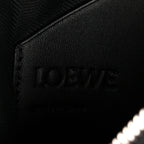 Soft Grained Calfskin Vertical T-Pocket Crossbody Bag Black