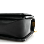 Calfskin Quilted New Medium Boy Flap Black