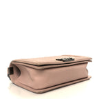 Lambskin Quilted Medium Boy Flap Light Pink