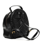 Calfskin Matelasse GG Marmont Dome Backpack Black