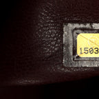 Lambskin Quilted Maxi Double Flap Black