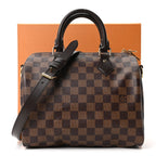 Damier Ebene Speedy Bandouliere 25