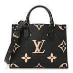 Empreinte Monogram Giant Onthego PM Black Beige