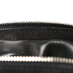Suede Small Slouchy Banana Bag Black