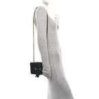 Microguccissima Mini Emily Chain Shoulder Bag Black