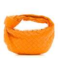Nappa Intrecciato Mini Jodie Tangerine