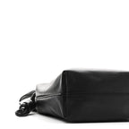 Calfskin Flamenco Knot Bag Black