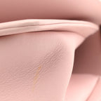 Calfskin Quilted Medium Boy Flap Light Pink