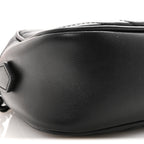 Calfskin Matelasse Monochrome Small GG Marmont Chain Shoulder Bag Black