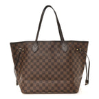 Damier Ebene Neo Neverfull MM Rose Ballerine
