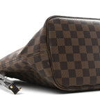 Damier Ebene Neo Neverfull MM Rose Ballerine