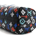 Monogram Eclipse LV Graffiti Keepall Bandouliere 50 Multicolor