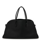 Matte Grained Calfskin EW Margaux Black