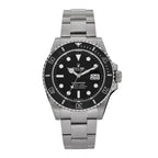 Stainless Steel 41mm Oyster Perpetual Submariner Date Watch Black 126610LN