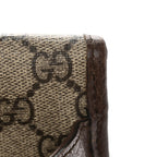 GG Supreme Monogram Web Small Neo Vintage Double Flap Messenger Bag Beige New Acero