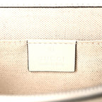 Calfskin Bamboo Web Medium Dionysus Top Handle Bag White Blue Hibiscus Red