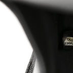 Caviar Quilted Medium Boy Flap Black