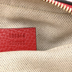 Pebbled Calfskin Small Soho Disco Bag Tabasco Red