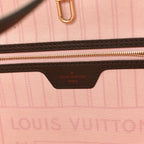 Damier Ebene Neo Neverfull MM Rose Ballerine