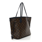 Monogram Calfskin Neo Neverfull Inside Out MM Navy