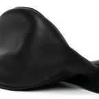 Grained Calfskin Large Slouchy Banana Bag Black