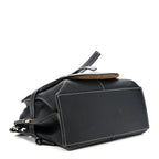 Calfskin Gate Tote Midnight Blue