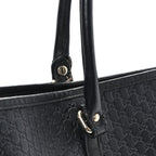 Microguccissima Medium Joy Tote Black