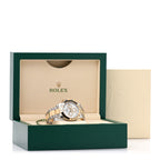 Stainless Steel 18K Yellow Gold 40mm Oyster Perpetual Cosmograph Daytona Watch White 126503