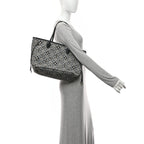 Jacquard Since 1854 Neverfull MM Grey