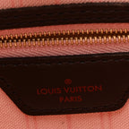 Damier Ebene Neo Neverfull MM Rose Ballerine