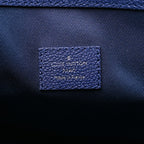 Cowhide Monogram Bandana Keepall Bandouliere 50 Blue