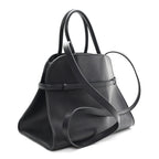 Polished Saddle Calfskin Soft Margaux 12 Black