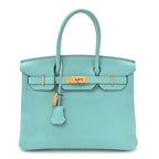 Togo BIRKIN 30 Bleu Atoll