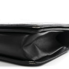Calfskin Chevron Quilted New Medium Boy Flap Black