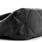 Lambskin Quilted Medium Chanel 19 Flap Black