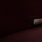 Lambskin Quilted Jumbo Double Flap Black