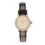 Stainless Steel Calfskin 26mm Classic Quartz Watch Champagne BU10201